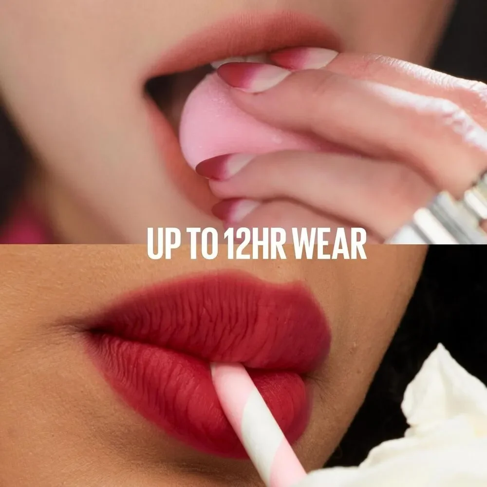 MAYBELLINE Super Stay Teddy Lip Tint Matte Lipstick Soft Era 12HR Wear 1 Count